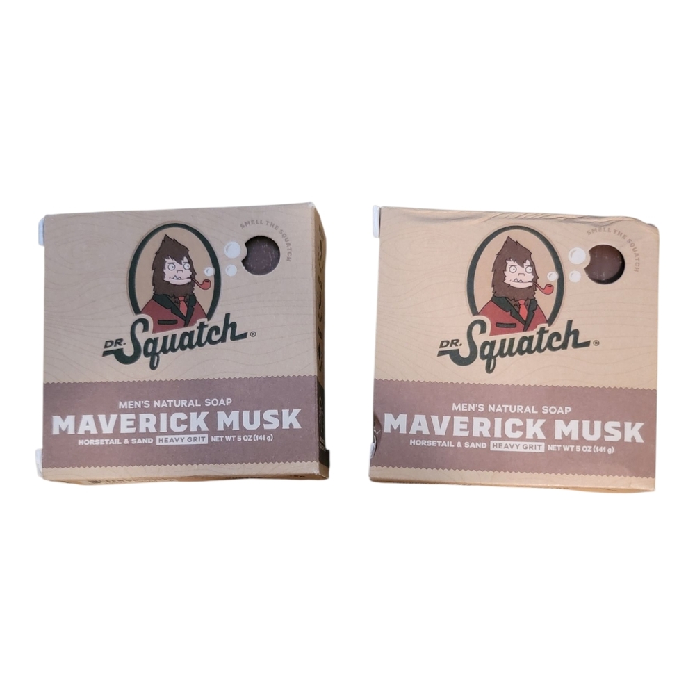 Dr.‎ Squatch Maverick Musk Men's Natural Soap